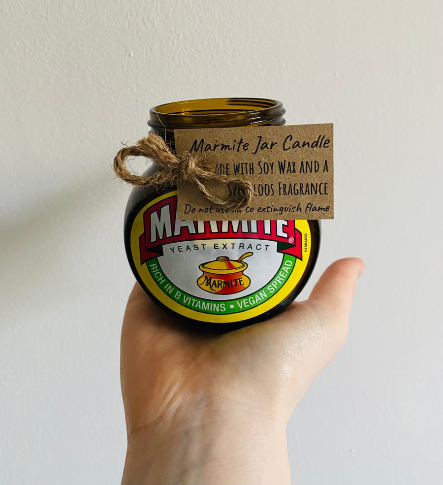 Speculoos Scented Marmite Jar Candle 