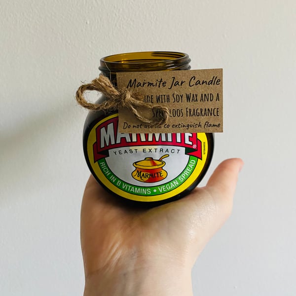 Speculoos Scented Marmite Jar Candle 