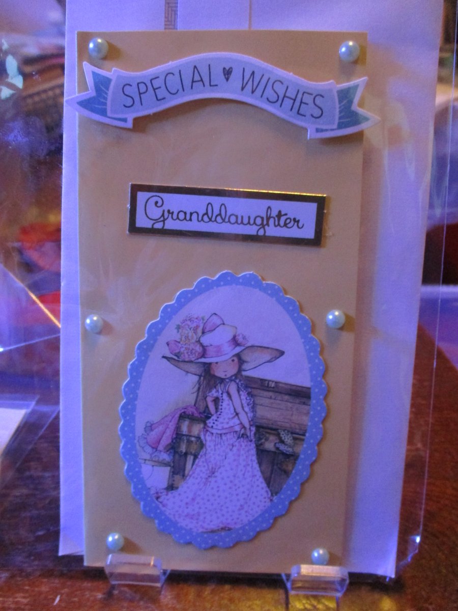 Special Wishes Granddaughter Card