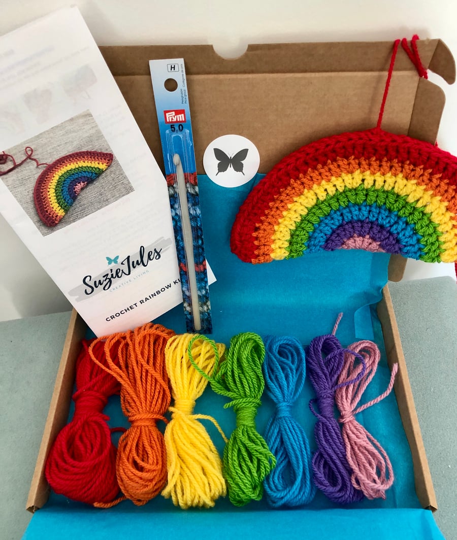 Crochet a rainbow kit