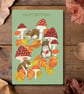 Birthday card set 4 cards cute animals - Image 2