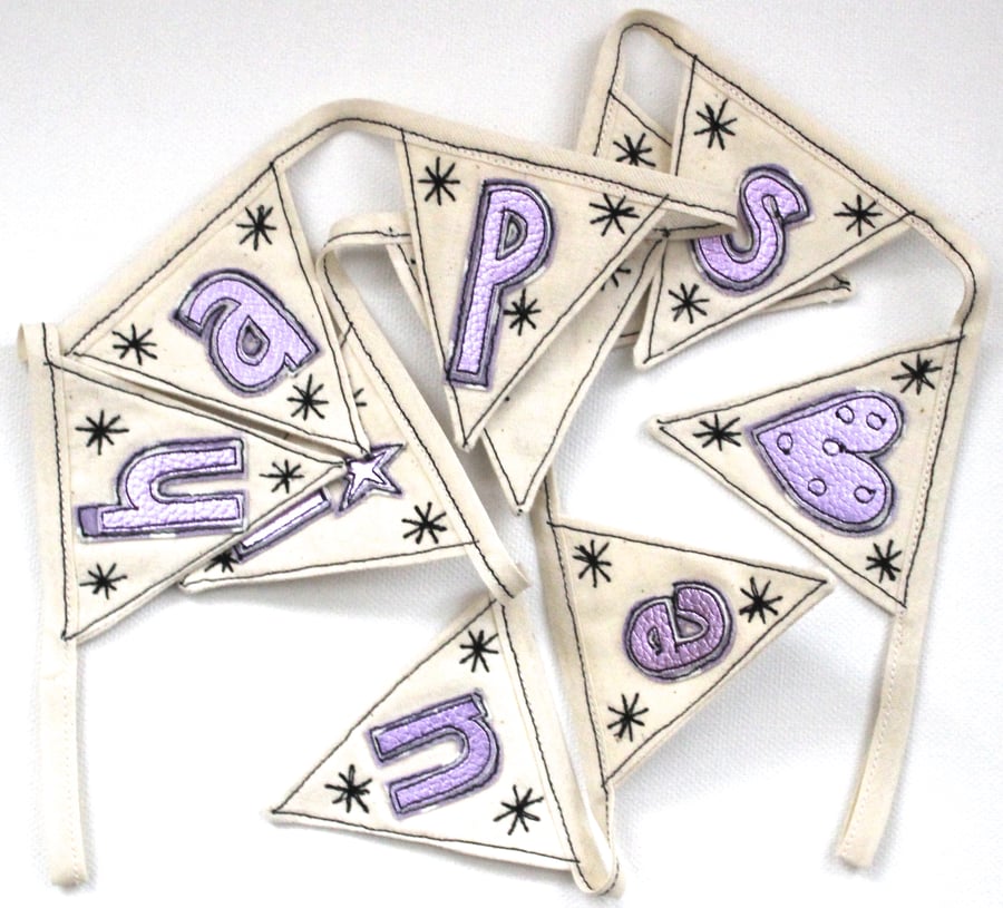 Happiness Miniature Bunting