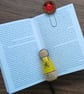 Robin giant paperclip bookmark