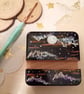 Hand painted night sky Wooden phone stand 