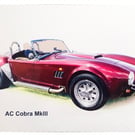 AC Cobra Mk111 - Aluminium Plaque - 203x304mm