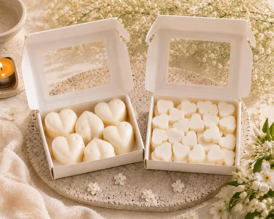 White Musk Highly Scented Wax Melts, Floral Scented, UK made,Vegan, Crueltyfree 