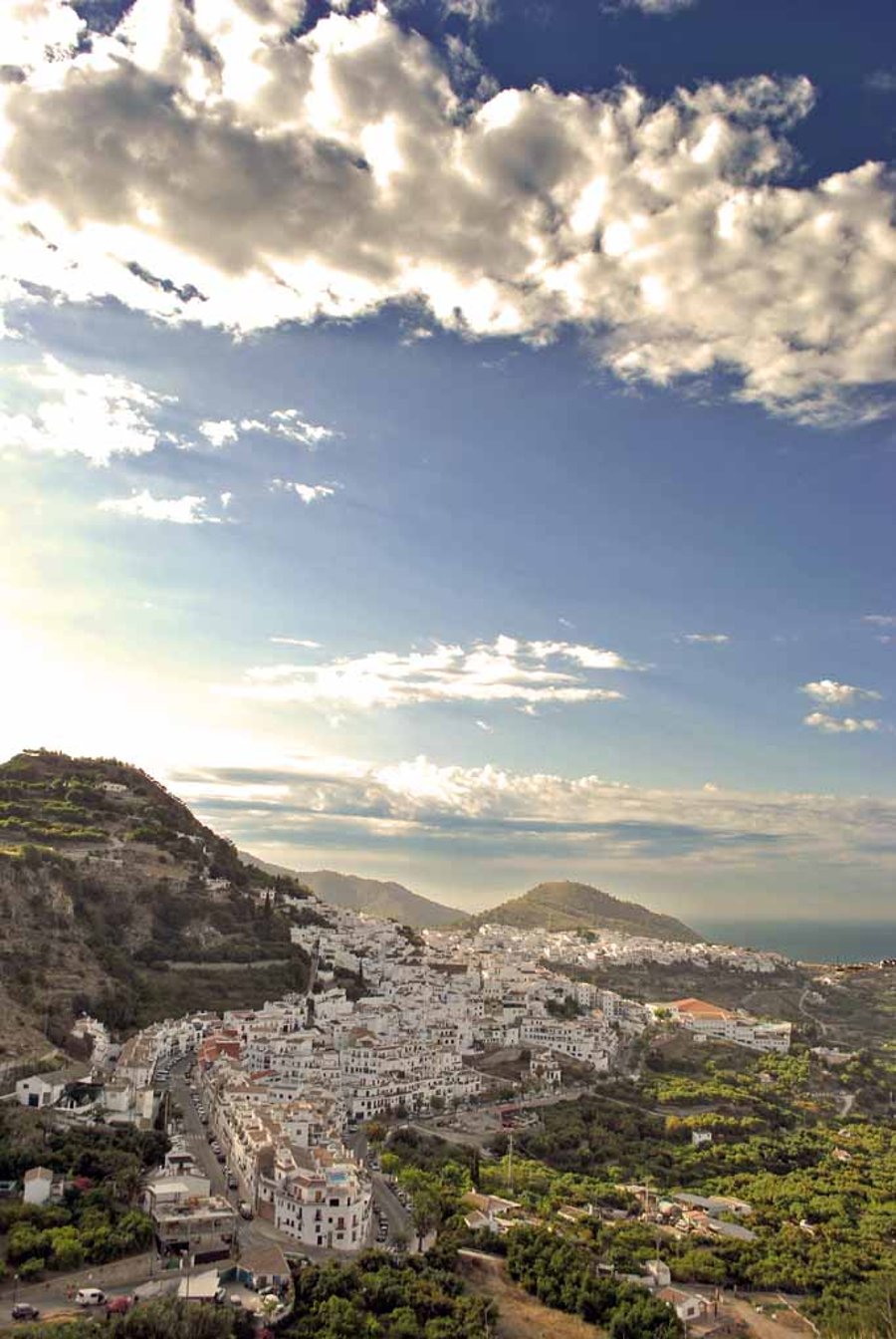 Frigiliana Andalusia Costa Del Sol Spain 12"x18" Print