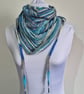 36. Triangular Handknitted Neck Scarf.