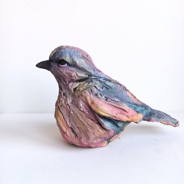 Blue Bird sketch sculpture. 