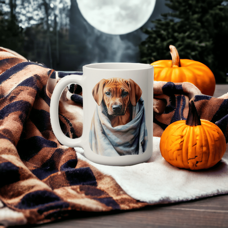 Rhodesian Ridgeback Dog Mug - Folksy