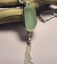 Beautiful Unique Foam Color Seaham Seaglass Pendant Necklace  Sterling Silver  - Image 7
