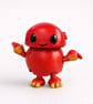 Friendly Robot Figurine, Hand Painted 3D Printed Desk Ornament - Image 2