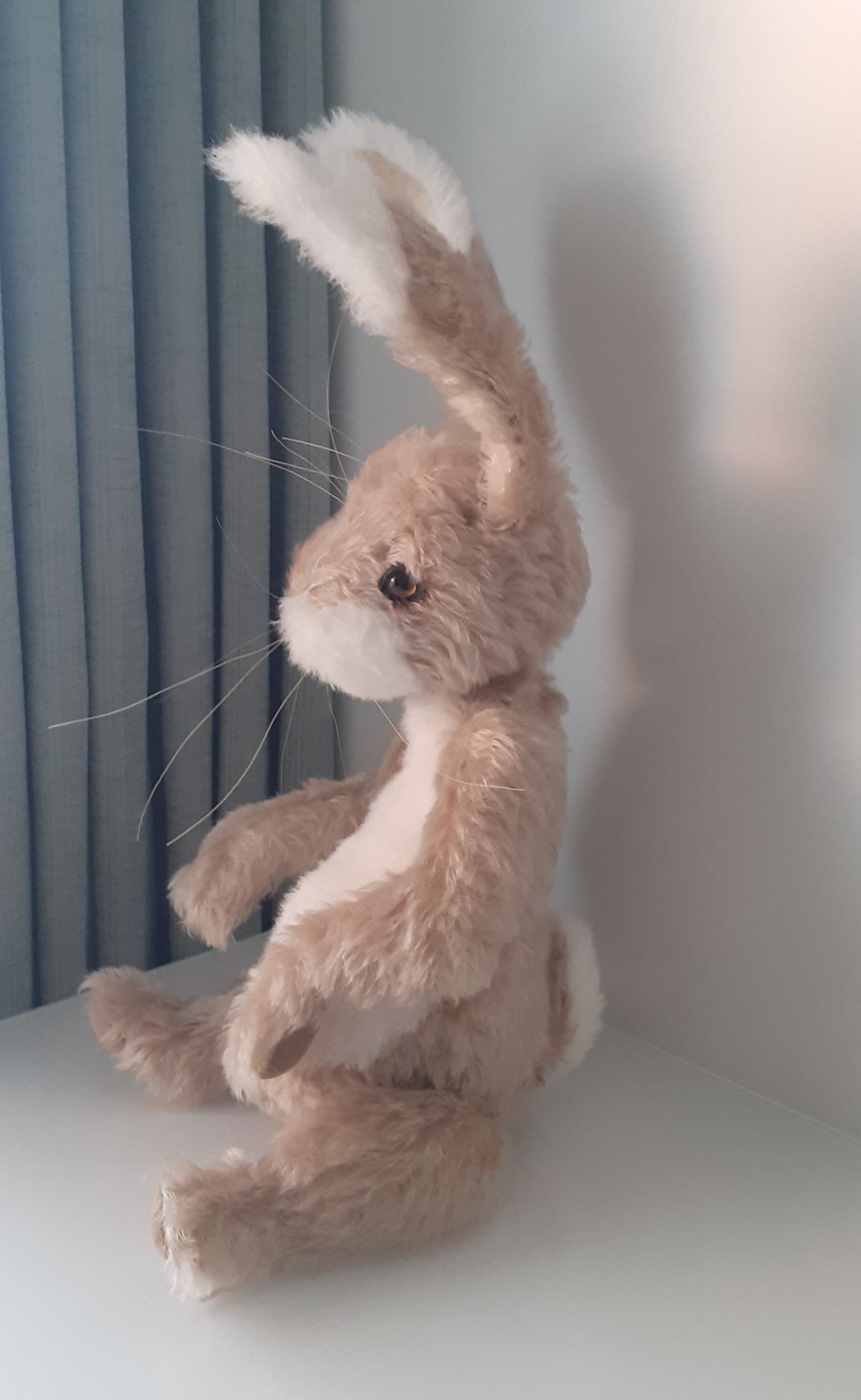 JASPER, Handmade artist Rabbit character ooak,collectable 