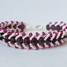 Handmade beaded beacelet "Soft Harmony"