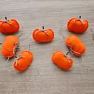 Orange Felt Pumpkin Garland