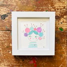 Nettie - Framed Original Mini Illustration
