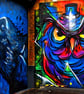 Bird Graffiti Street Art Camden London Photograph Print