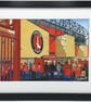 Charlton Athletic F.C, The Valley Stadium. High Quality Framed Art Print - Image 1