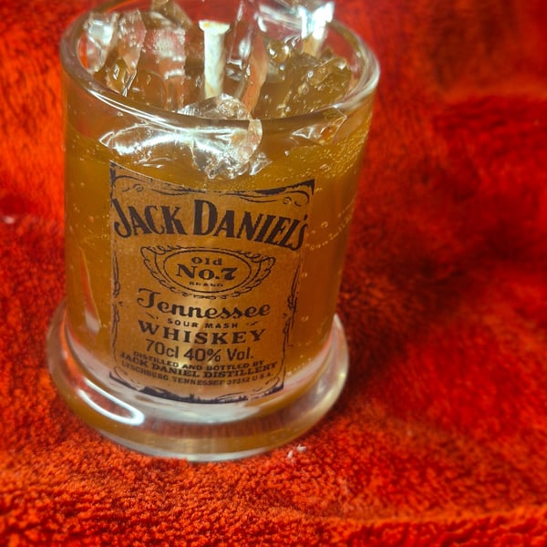 Jack Daniels Theme Scented Candle 
