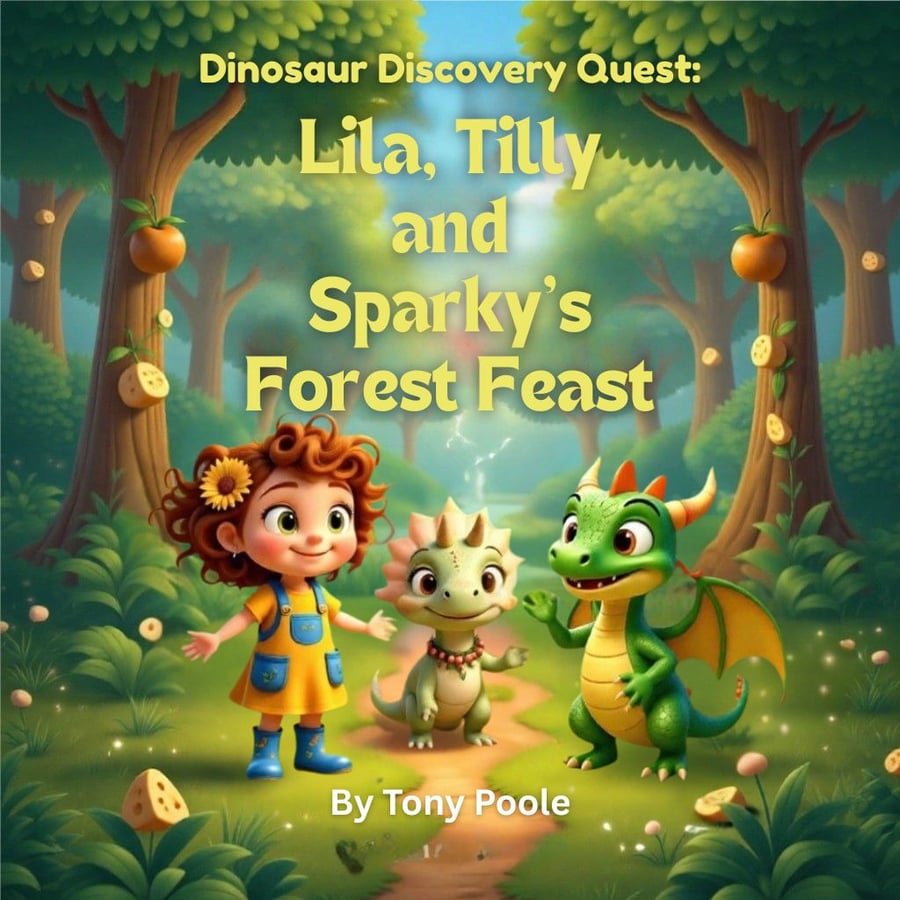 Dinosaur Discovery Quest: Lila, Tilly and Sparky's Forest Feast