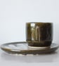 Espresso Cup and Saucer - straight handle - Image 4