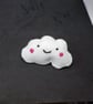 Cute felt cloud badge  - Image 1