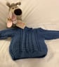 Baby Aran style jumper