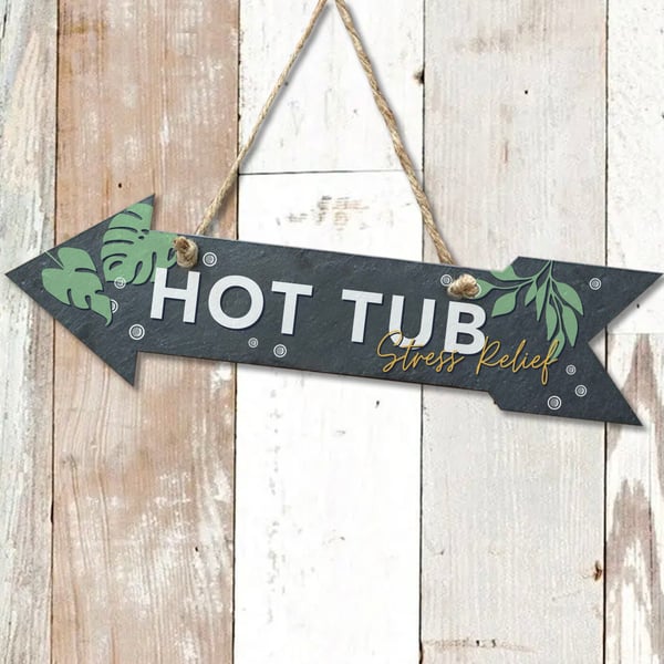 Hot Tub Arrow Slate