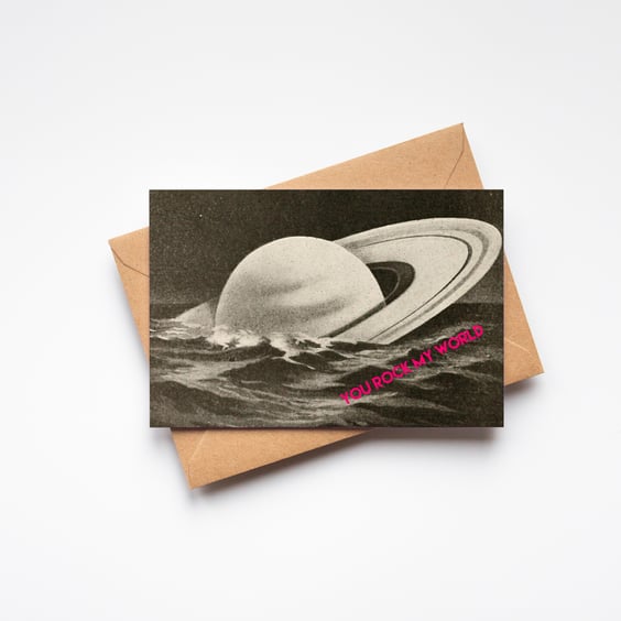 Valentine's Day Card - You Rock My World