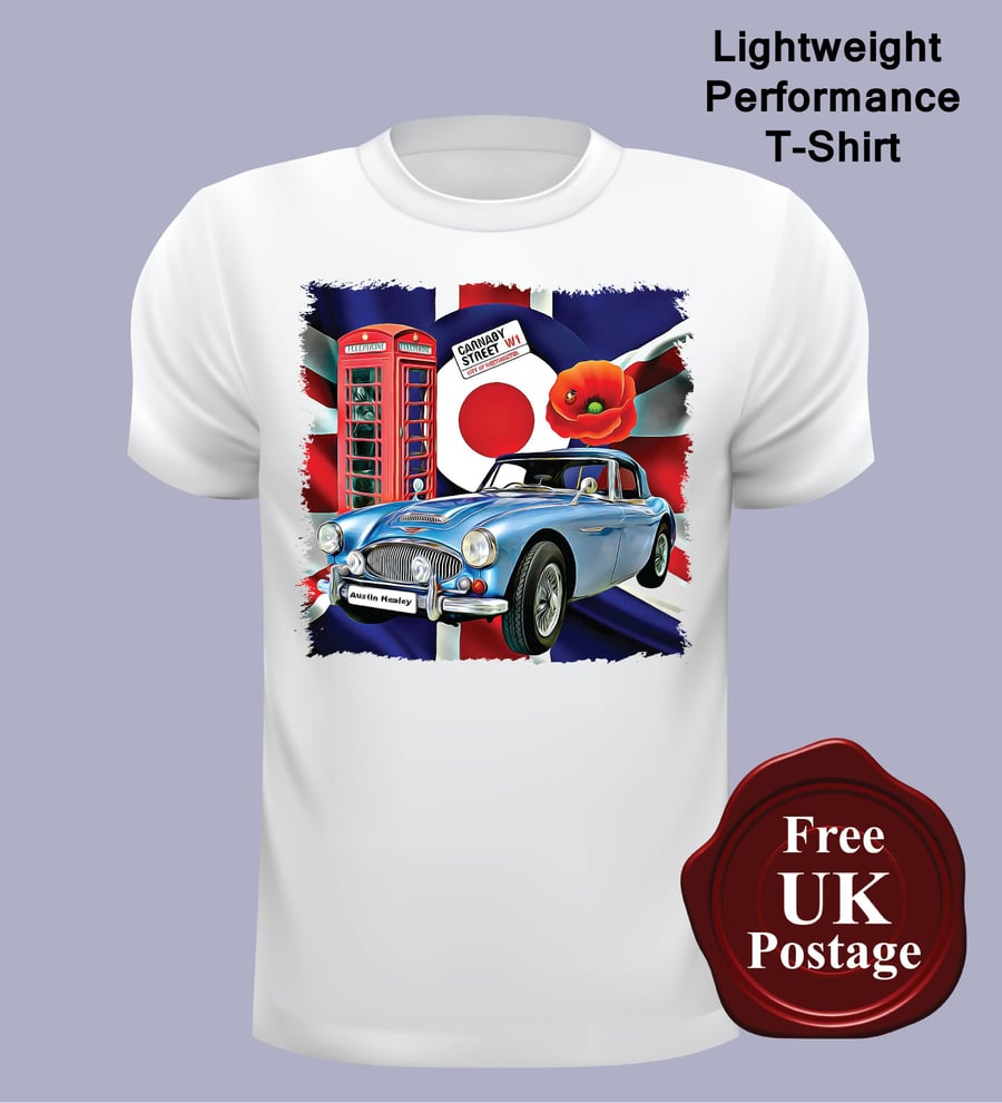 Austin Healey T Shirt, Mens T Shirt, Choose Your Size