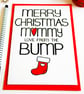 Merry Christmas Mummy Love From The Bump Christmas Card - Image 3