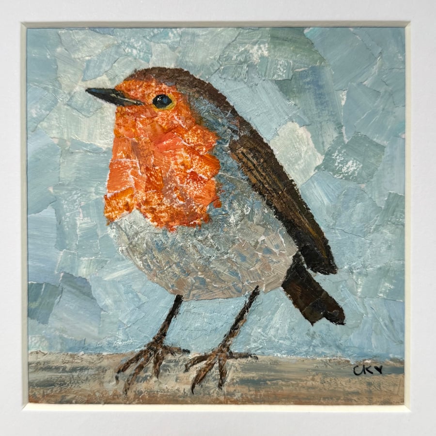 Robin Collage, Original Art