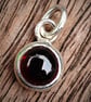 Sterling silver pendant with hessonite - Image 4