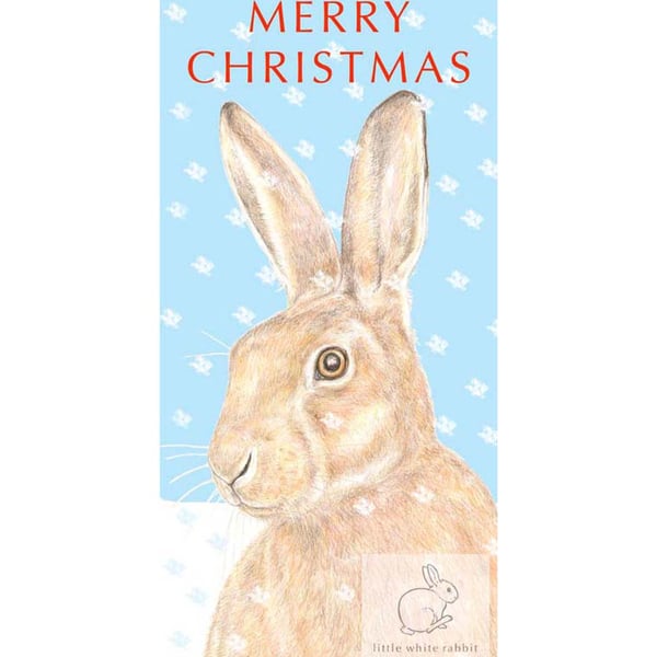 Hare Christmas Card