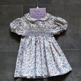 Smocked Dress size 3-9 months