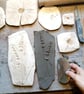 Ceramic Lavender Heart  1 of 4 - Image 5
