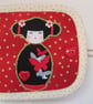Geisha Doll Needle Case - Image 2