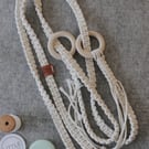 Handmade Macramé Yoga Mat Strap 