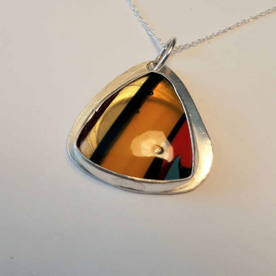 Surfite Triangle in Silver