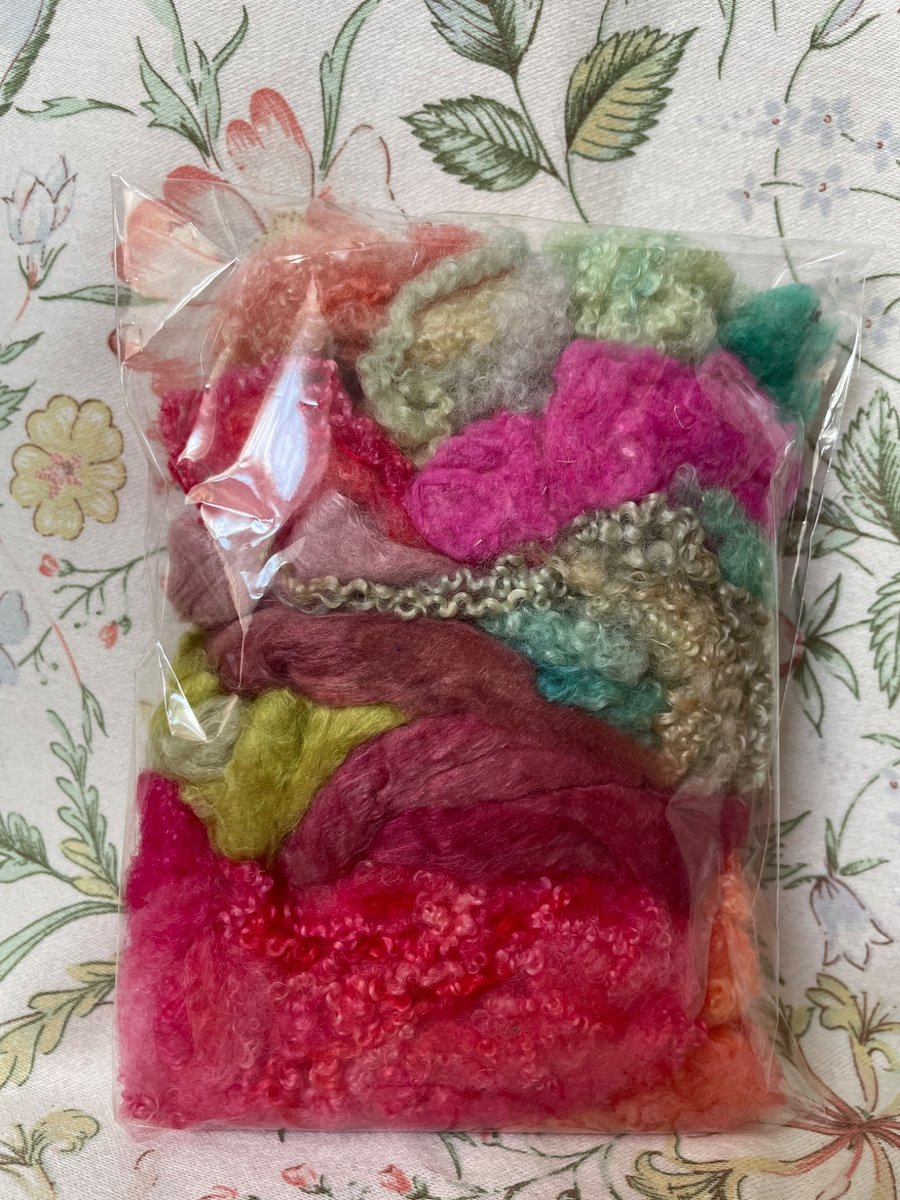 Hand Dyed Texture Pack for Felters & Spinners