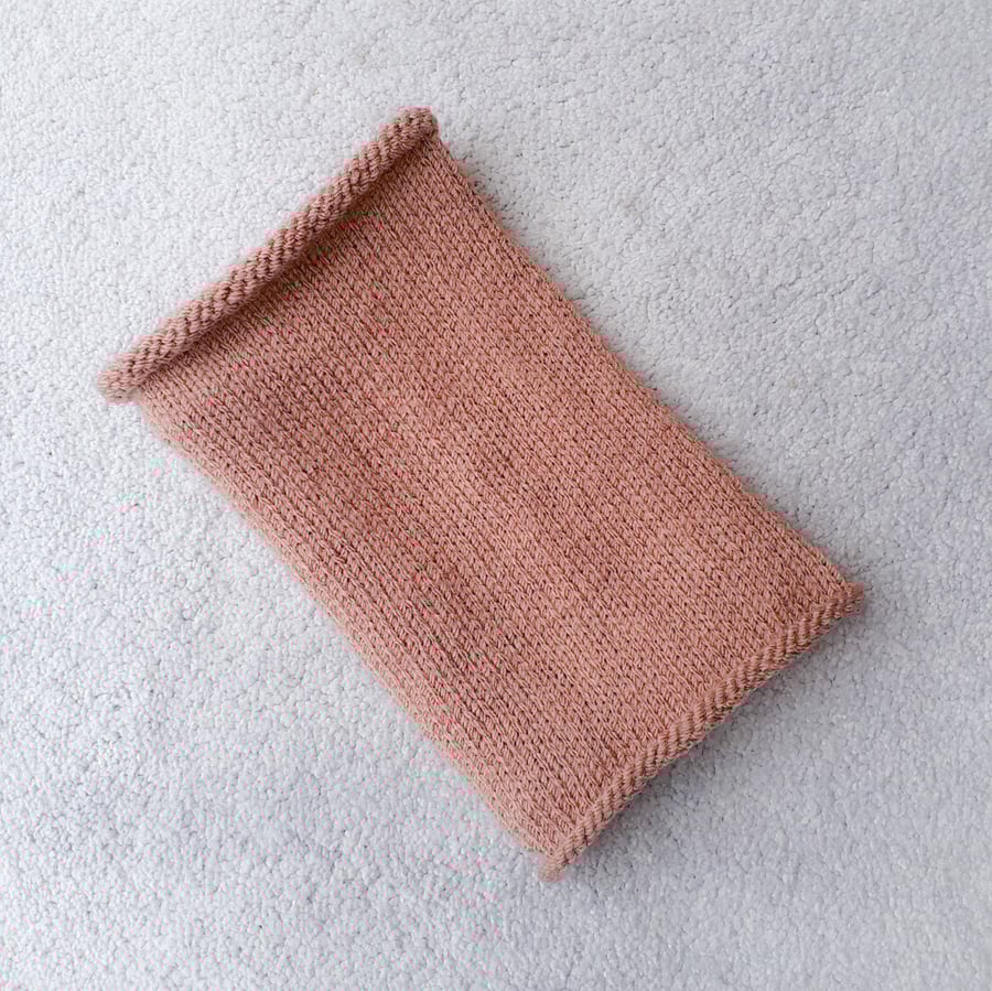 KNITTING PATTERN PDF Mocha Style Cowl