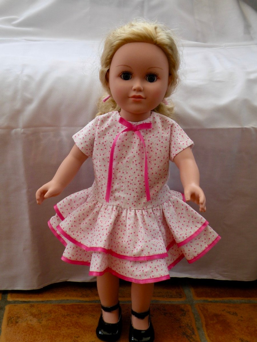 Handmade 18 Inch Dolls Dress