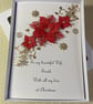 Personalised Christmas Card Gift Boxed Wife Daughter Mum Dad Any Message  - Image 2