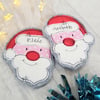 Personalised Father Christmas hanging decoration santa