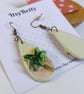 Sunset palm tree earrings  - Image 3
