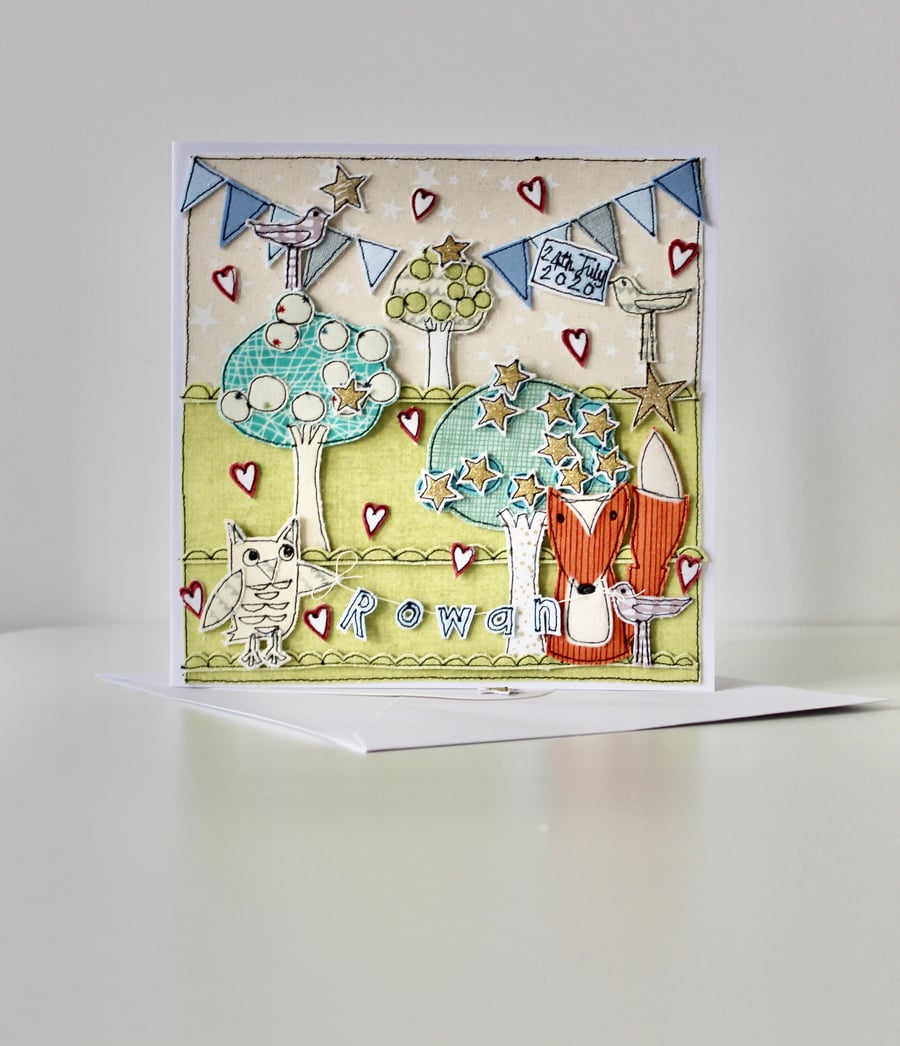 Special Order for A.M. - Personalised Handmade Blank Card