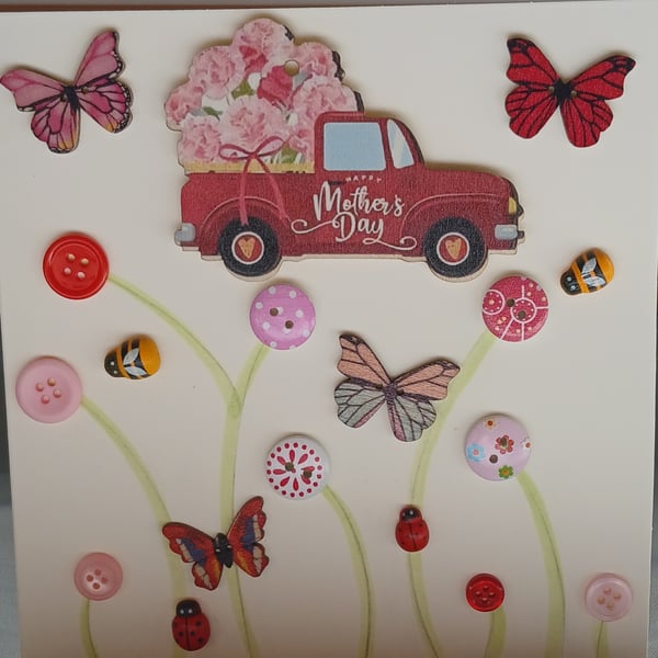 Handmade Mother's day card