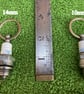 Chainsaw Spark Plug Key Fob or Bag Charm - Image 6