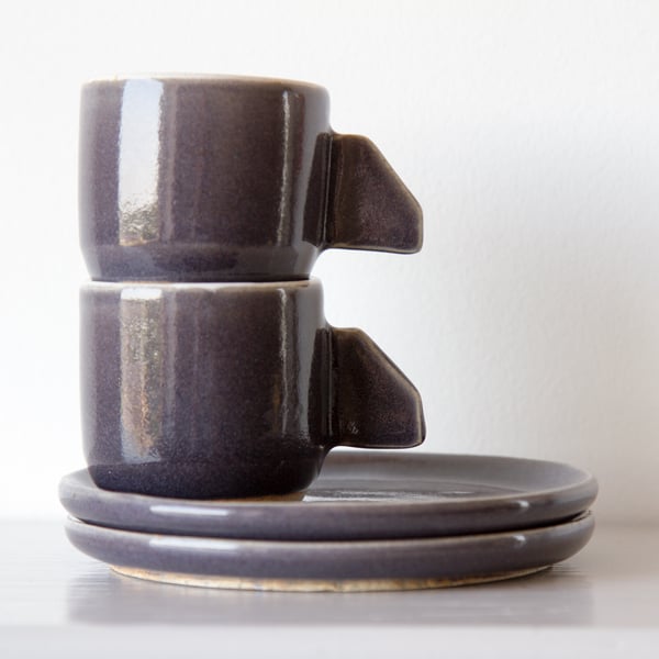 Espresso Cup and Saucer