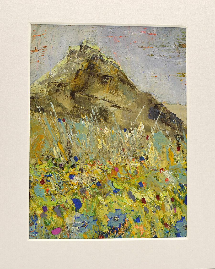 Original Painting of a Scottish Mountain (10 x 8 inches)